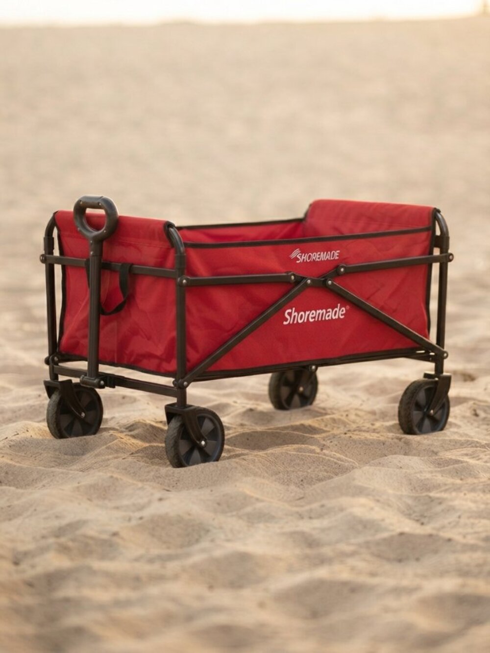 Weekend Ready Red Folding Wagon